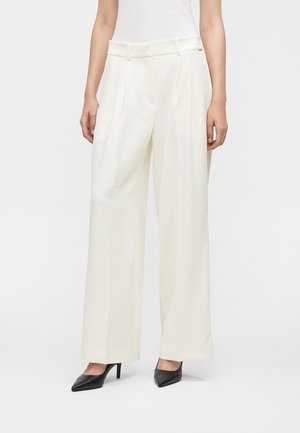 Calvin Klein, - Spodnie materiałowe