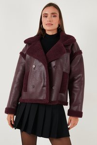 LELA LOOSE FIT - Vinterjakker - bordeaux