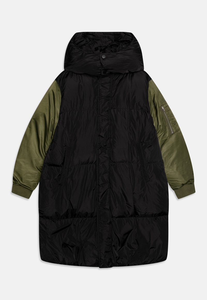 MM6 Maison Margiela Wintermantel zwart