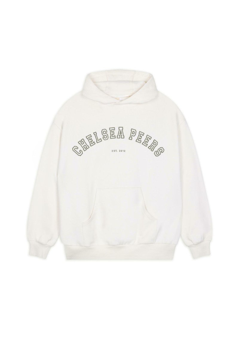 Chelsea Peers - EMBROIDERED LOGO - Hoodie - off white, Enlarge