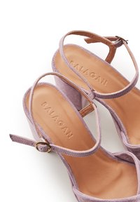 BALAGAN BIANCA - Sandály na vysokém podpatku - lavender suede
