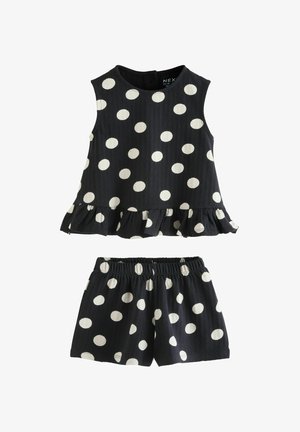 Next REGULAR FIT - PEPLUM SET - Shortsit - monochrome spot