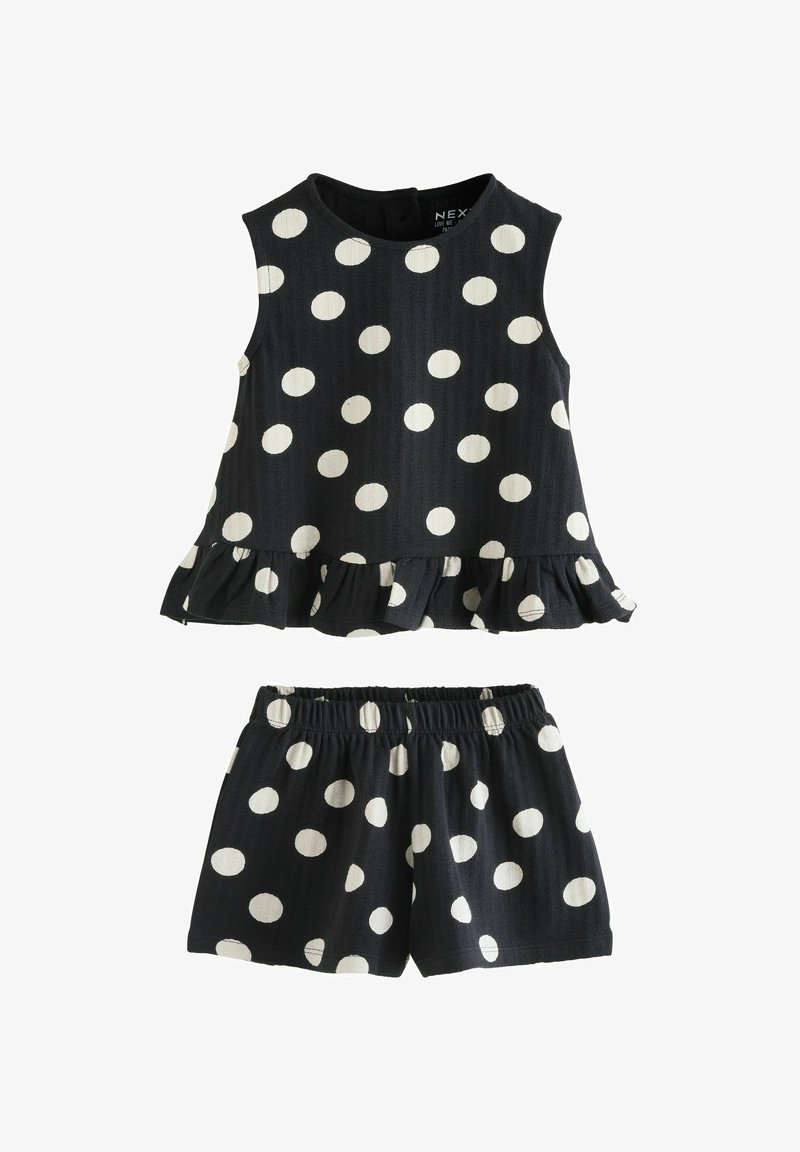 Next REGULAR FIT - PEPLUM SET - Shorts - monochrome spot