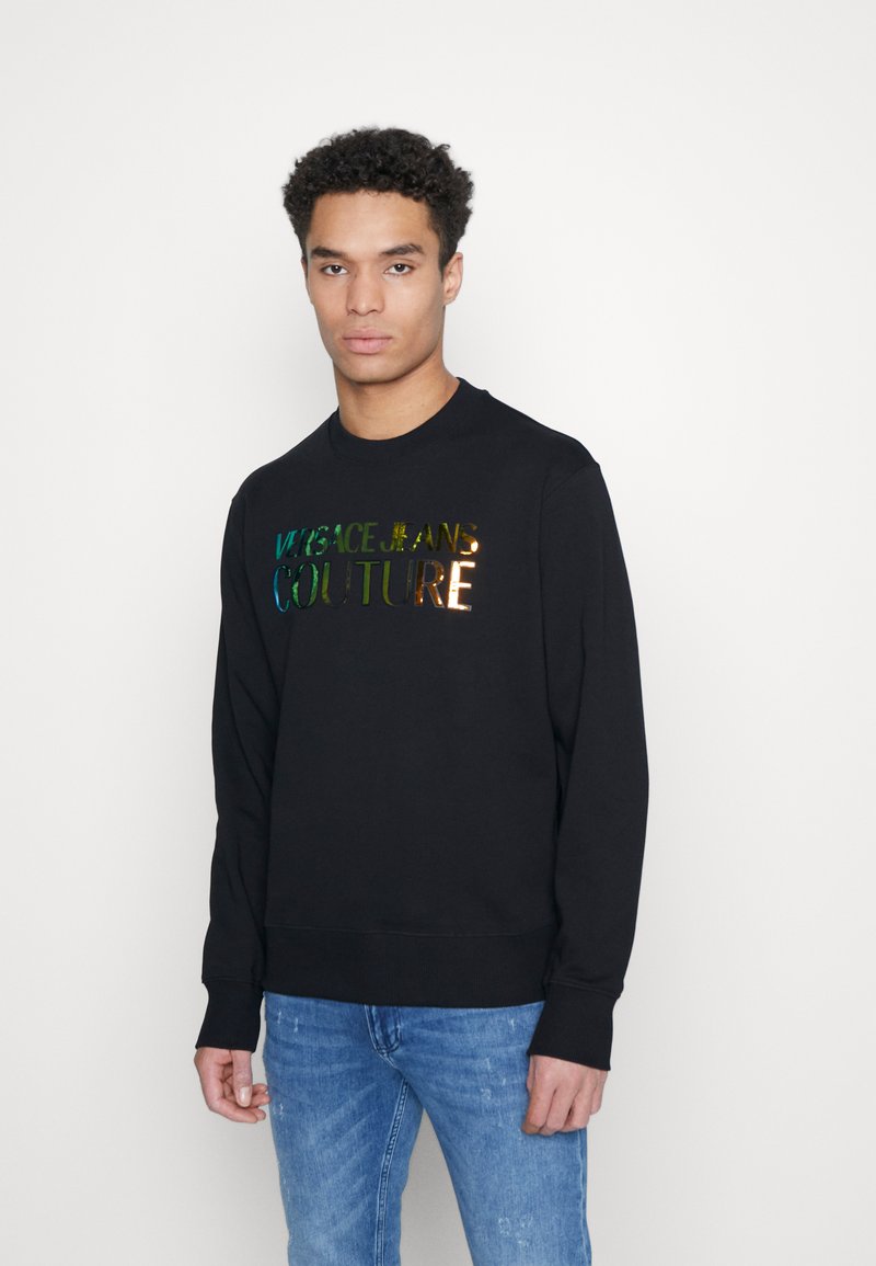 Versace Jeans Couture Sweatshirt black/gold/black Zalando.co.uk