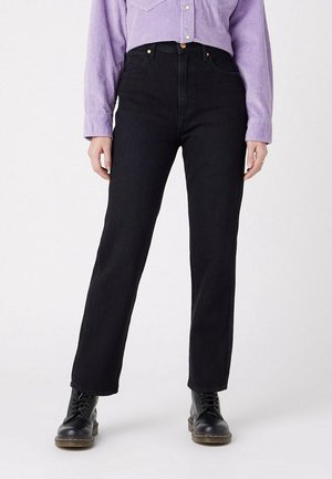 Jean droit - black