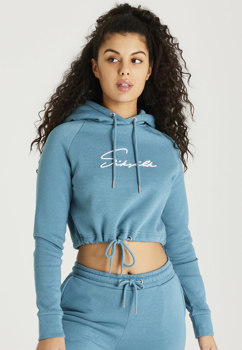 Damen Sweatshirts | SIKSILK Sweatshirt teal/blau - IU81366 Damen Sweatshirts | SIKSILK Sweatshirt teal/blau - IU81366