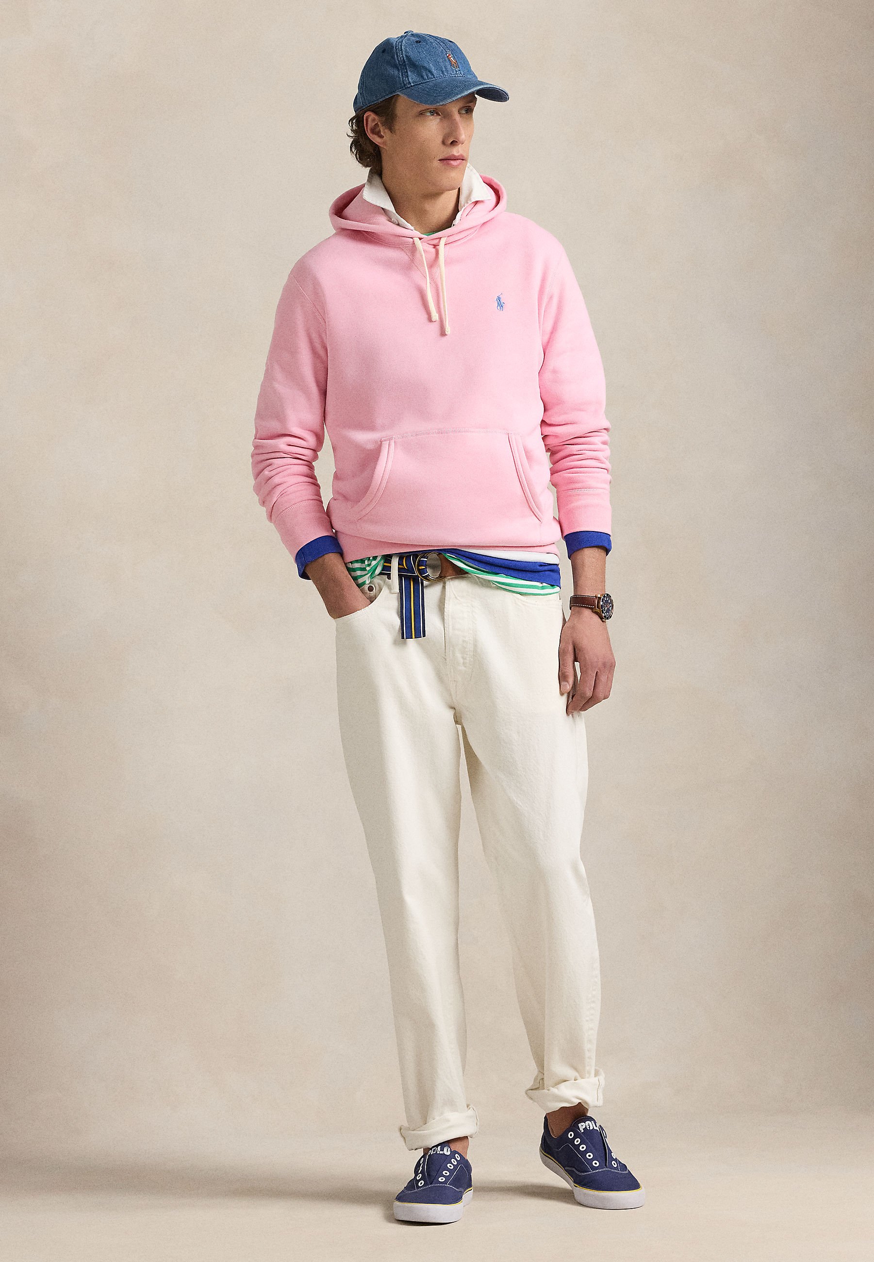 Polo Ralph Lauren Sweatshirt com capuz - carmel pink/rosa - Zalando.pt
