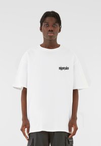 MJ Gonzales HEAVY OVERSIZED - FROSTED WINGS - Camiseta estampada - white