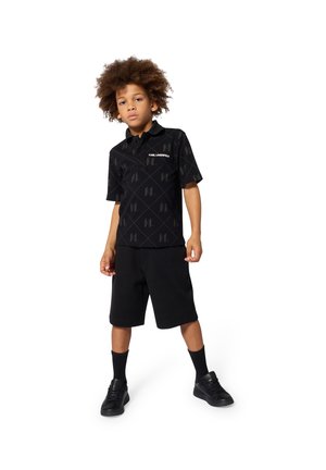KARL LAGERFELD KIDS, TRAINERS UNISEX - Baskets basses - black