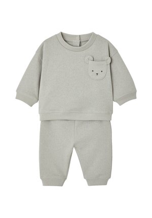 Vertbaudet, VERTBAUDET BABY SET AUS SWEATSHIRT UND HOSE JUNGEN - Trainingsanzug - eisblau
