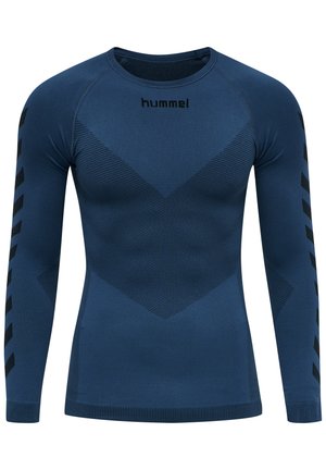 FIRST SEAMLESS - Long sleeved top - dark denim