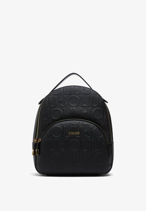 LIU JO, LIU JO RUCKSACK MIT GEPRÄGTEM LOGO UNISEX - Rucksack - black