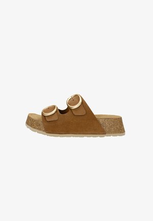Wojas, KLAPKI DAMSKIE - Mules - brown