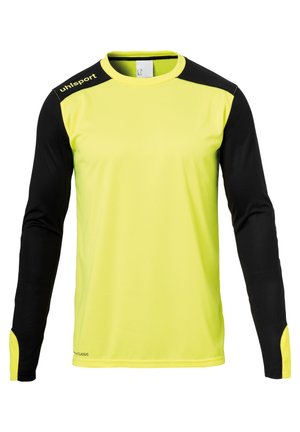 TOWER TORWART TRIKOT - T-shirt à manches longues - fluo gelb/schwarz