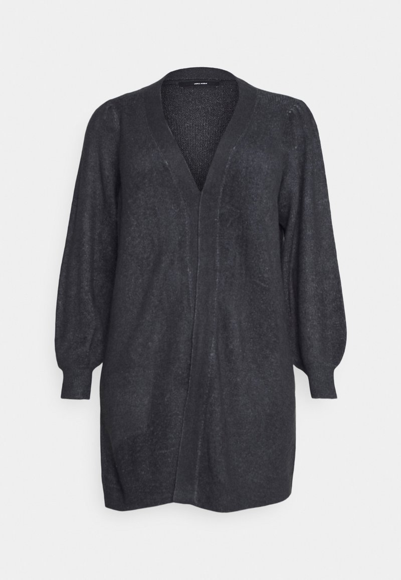 Vero Moda Curve Vest donkergrijs gemêleerd