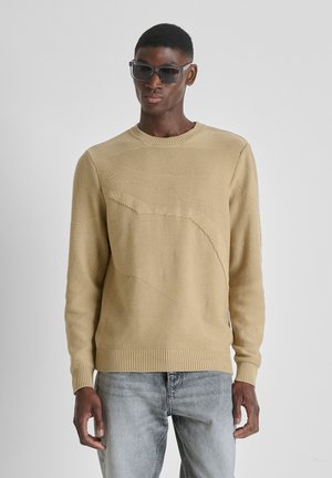 SWEATER REGULAR FIT - Trui - sand