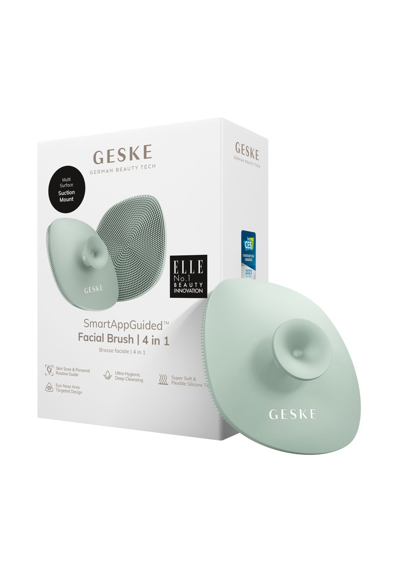 GESKE SMARTAPPGUIDED™ FACIAL BRUSH | 4 IN 1 - Pinceau maquillage - green