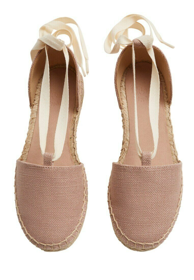 Mango MIA - Alpargatas - pale pink/rosa - Zalando.es