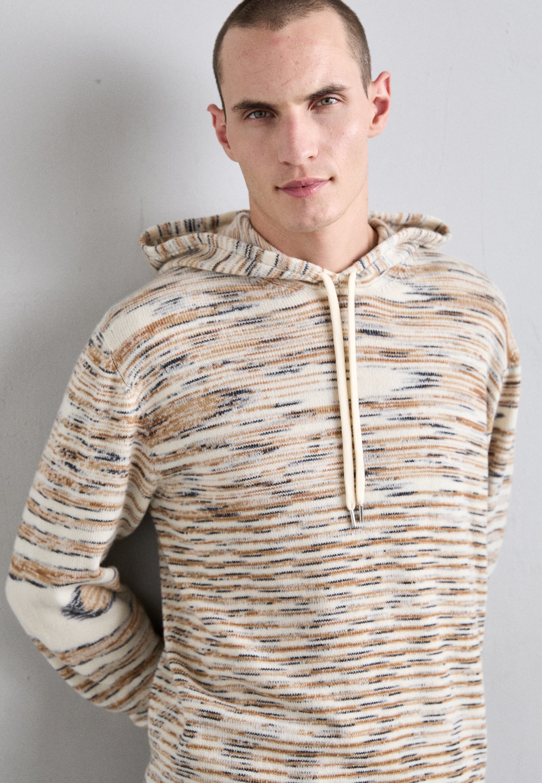 Missoni HOODED - Sweat à capuche - beige - ZALANDO.FR