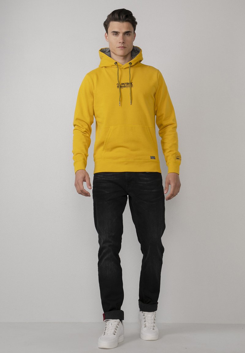 Herren Kapuzenpullover | Petrol Industries Kapuzenpullover antique yellow/gelb - EJ31341 Herren Kapuzenpullover | Petrol Industries Kapuzenpullover antique yellow/gelb - EJ31341