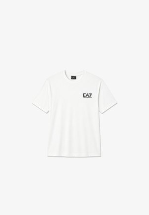 EA7 Emporio Armani, - T-shirt z nadrukiem