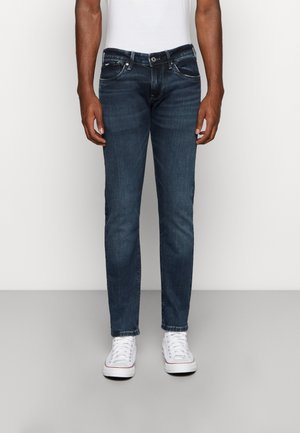 Slim fit jeans - dark-blue denim