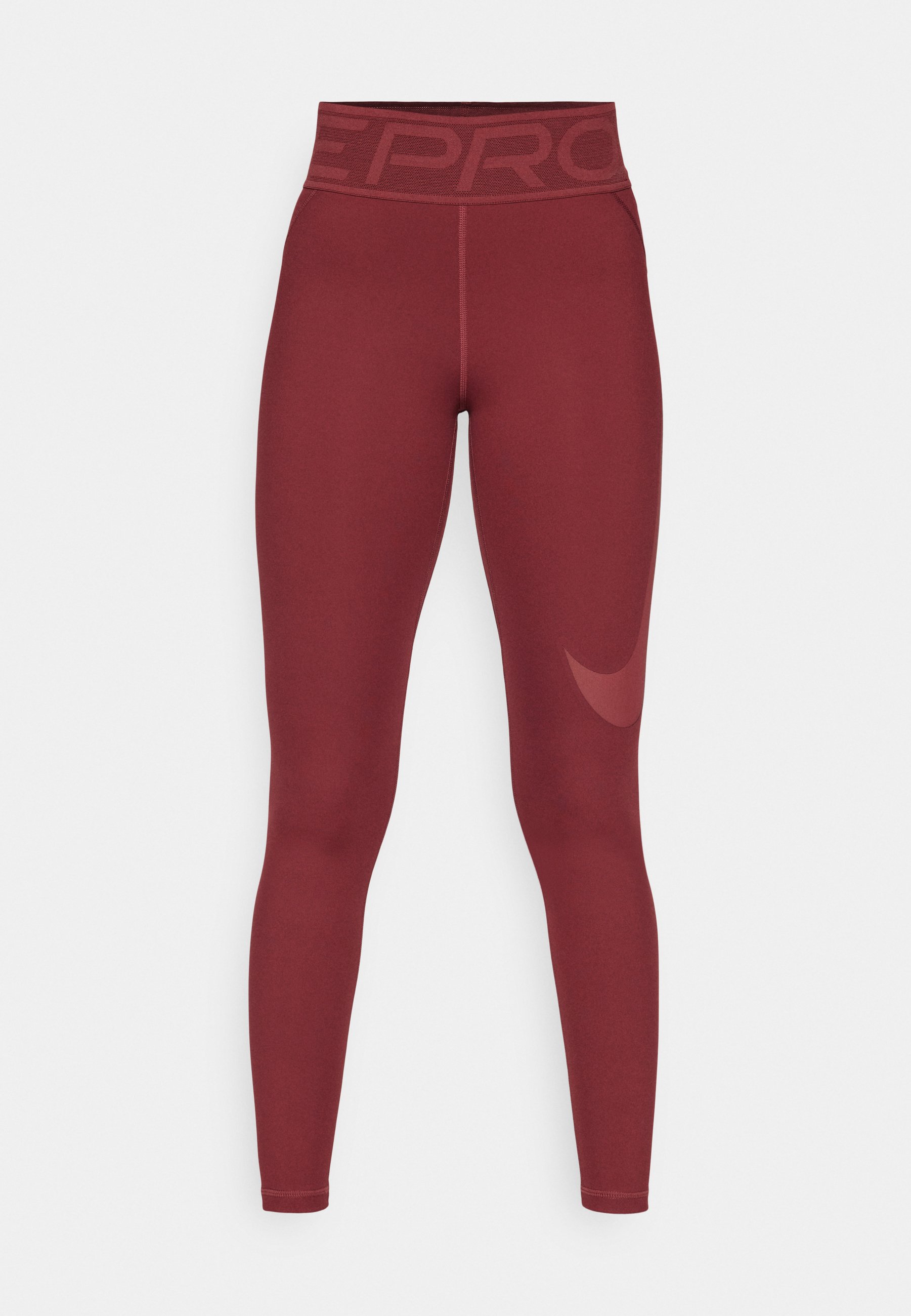 red nike tights