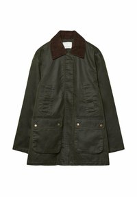 Stradivarius WAXED WITH MULTIPLE  - Parka - khaki