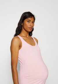 MAMALICIOUS MLEMMA DRESS - Robe longue - peachskin