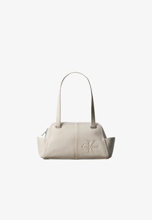Calvin Klein, POCKETS MONOLOGO - Borsa a mano - beige