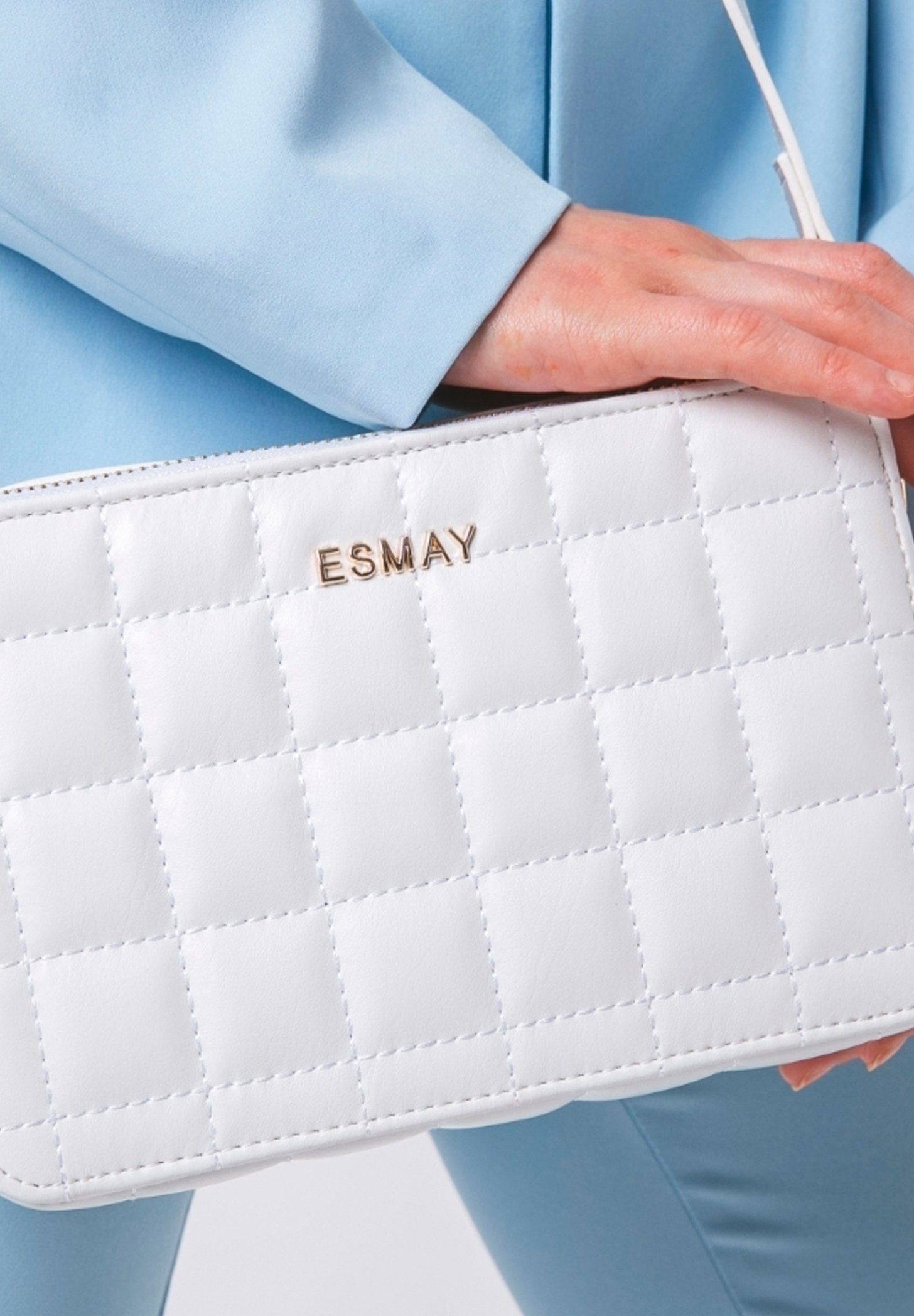 ESMAY VEGAN - Borsa a tracolla - white/bianco - Zalando.it
