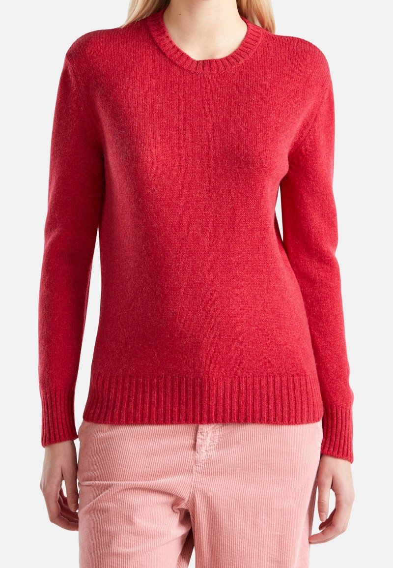 United Colors of Benetton Pullover - red