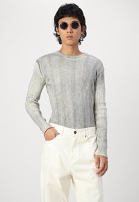 Jack & Jones JPSTALEX ORIGINAL  - Vrećaste traperice - antique white