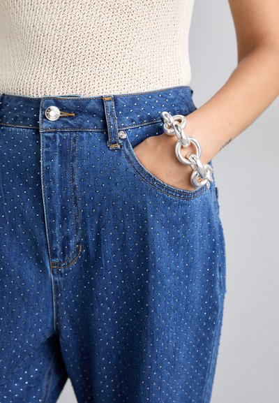 sandro Wide leg - bleu jean