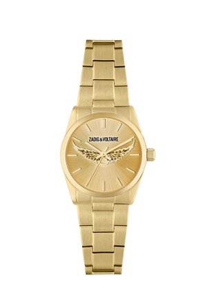 Hodinky - gold - kaki