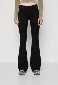 ONLY Tall - ONLREESE RETRO - Flared Jeans - washed black Thumbnail Image 1