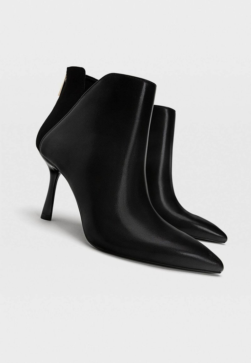 Damen Klassische Stiefel | Stradivarius High Heel Stiefelette black/schwarz - SL49875 Damen Klassische Stiefel | Stradivarius High Heel Stiefelette black/schwarz - SL49875
