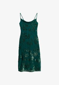 Niet geselecteerd, green floral