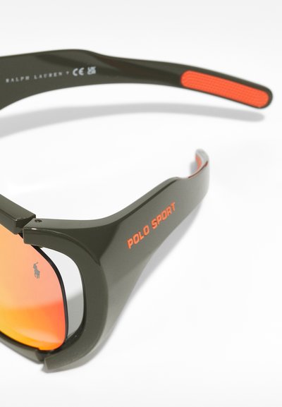 Polo Ralph Lauren Slnečné okuliare - olive/orange/red