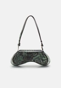 PLAY CROSSBODY - Kézitáska - black/green