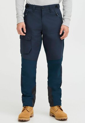 NBHOKI M - Hlačami s stranskimi žepi - navy blazer