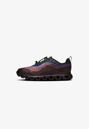 On, CLOUD 6 GEO WATERPROOF - Baskets basses - black tyrian