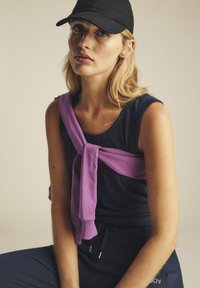 Freddy CON GRAFICA DORATA - Top - dark sapphire