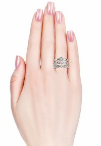 MYC Paris BAGUE SOLAR  - Anello - argenté / cristal