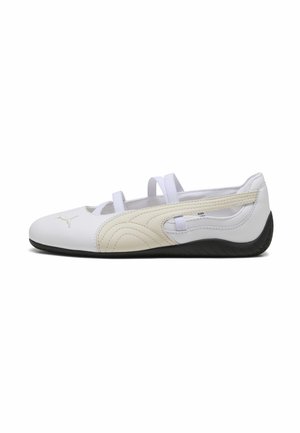 SPEEDCAT - Ballerina's met enkelbandjes - white/alpine snow