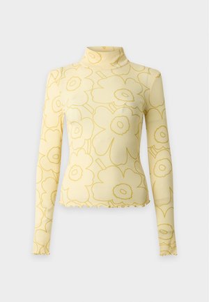 Marimekko, HÄILYVÄ PIIRTO UNIKKO - Блуза с дълги ръкави - light yellow/yellow