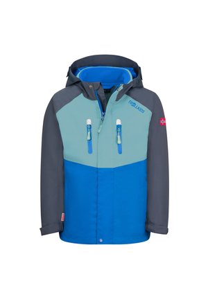 Winterjacke - dusky turquoise