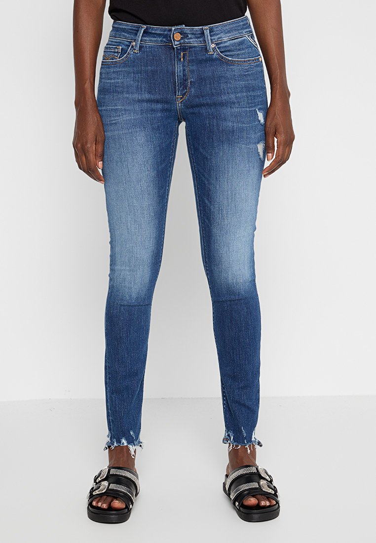 Replay Slim fit jeans blauw
