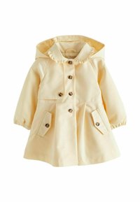 Next - SHOWER RESITANT FRILL COLLAR SMART REGULAR FIT - Cappotto corto - yellow Immagine in miniatura 1