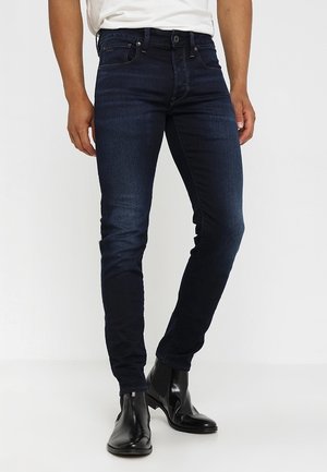 Slim fit jeans - dark-blue denim